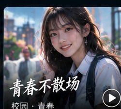 黄果tv《青春不散场》校园青春短剧海报